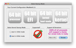 64bitMacBook 完全 64bit になった
